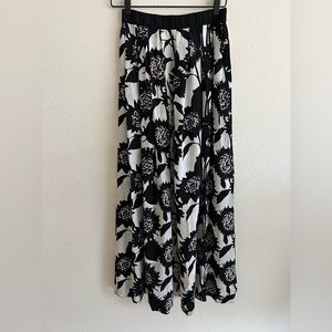 Piamita 100% Silk Floral skirt